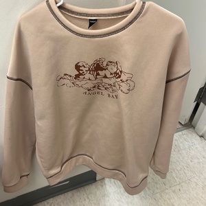 Shein Angel Baby Large Crewneck